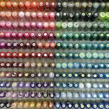 Нитки швейные 50/2 полиэстер (цветные)