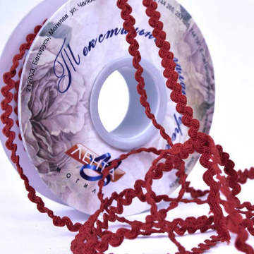 Тесьма отделочная вьюнчик 3мм Артикул: 1С12-Г50