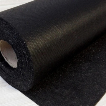 Флизелин точечный 6030W, 30 гр/м², шир. 90 см, черный