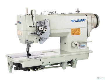 Двухигольная прямострочная машина Shunfa SF845-3D